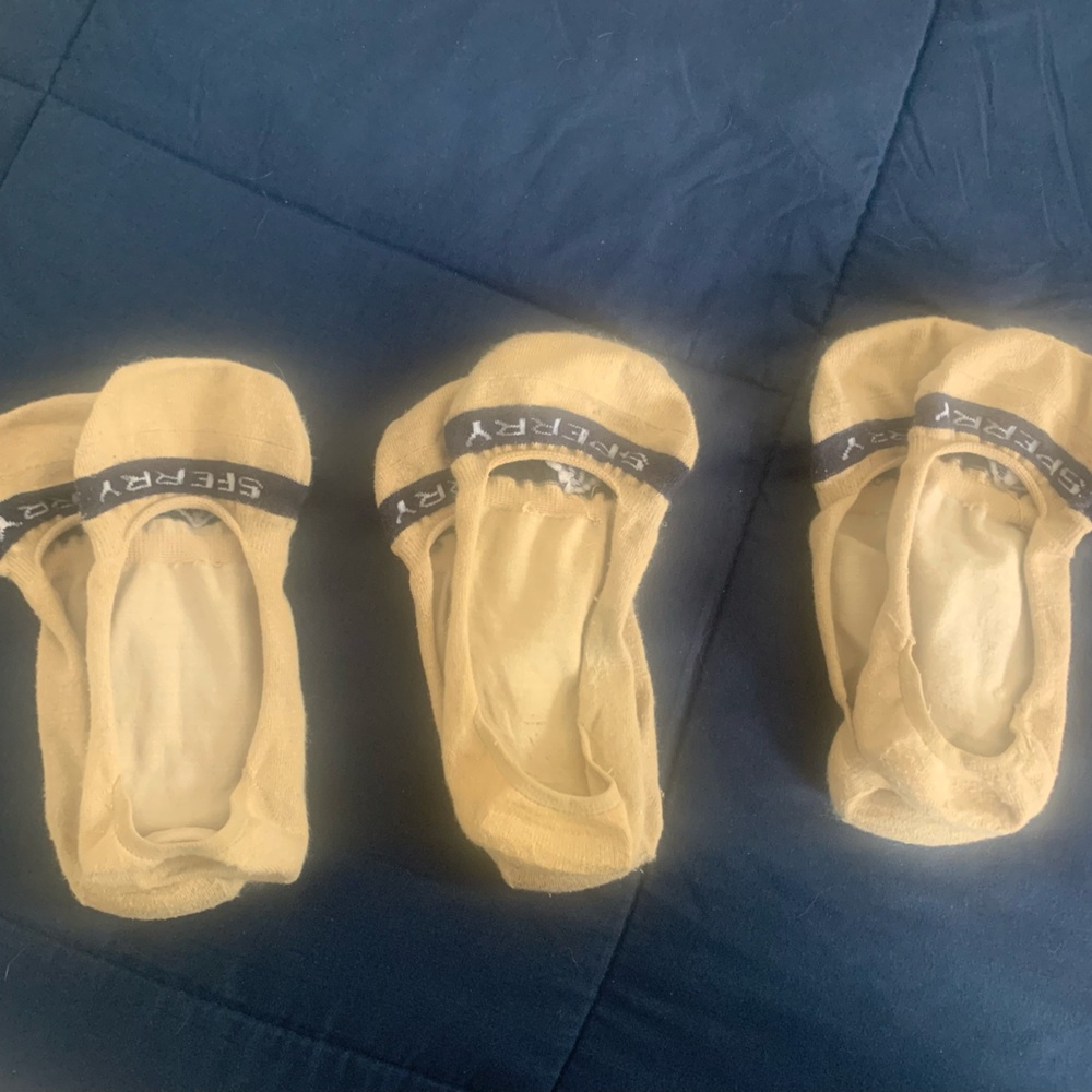 Sperry No-show Boat Shoe Liners - Lot of 3